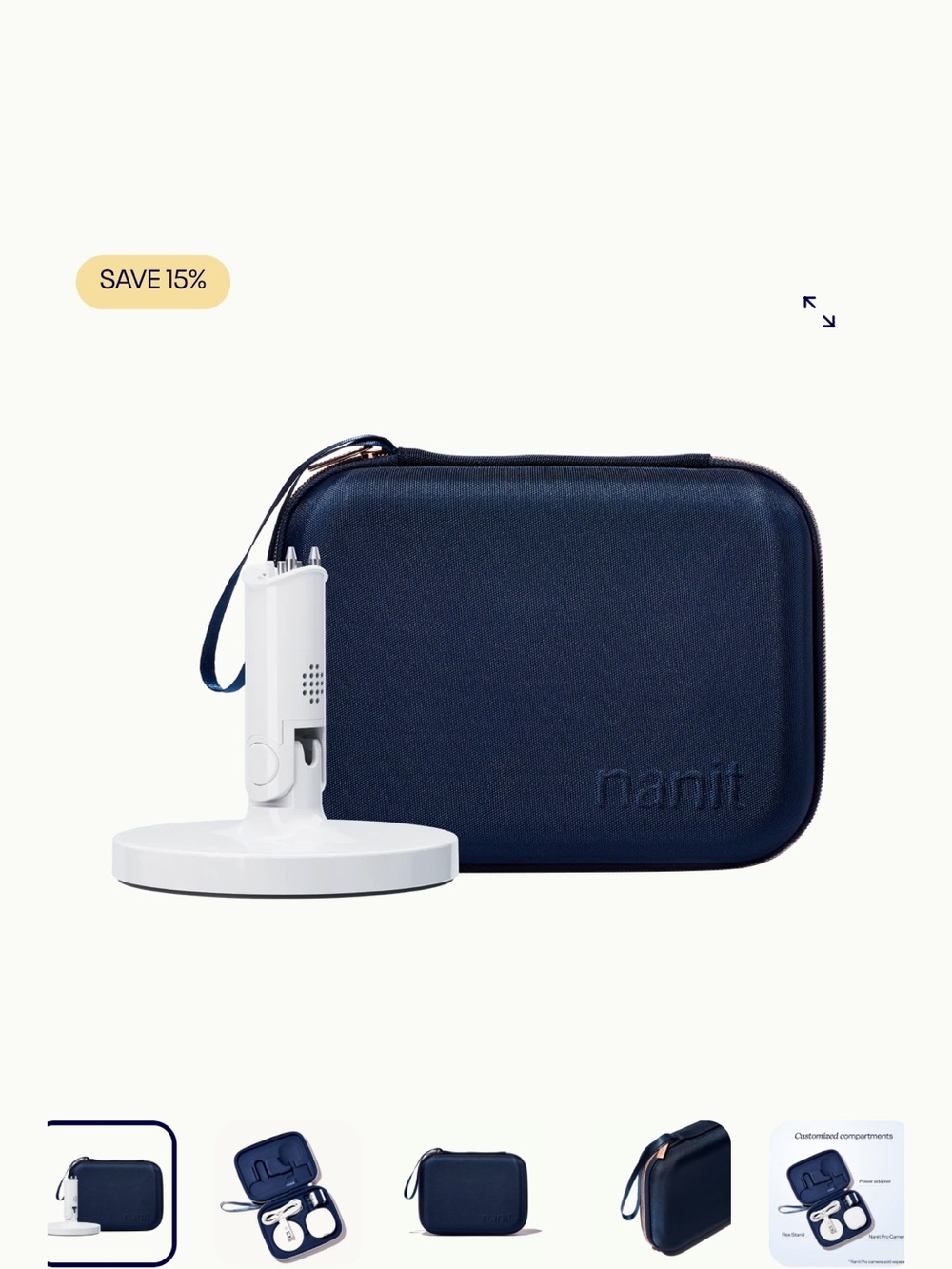 Nanit Travel Case and Accessory Kit - Navy